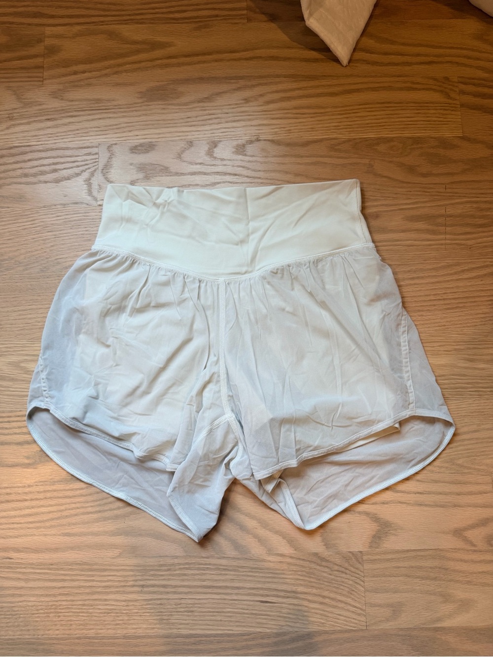 lululemon athletica White Athletic Shorts